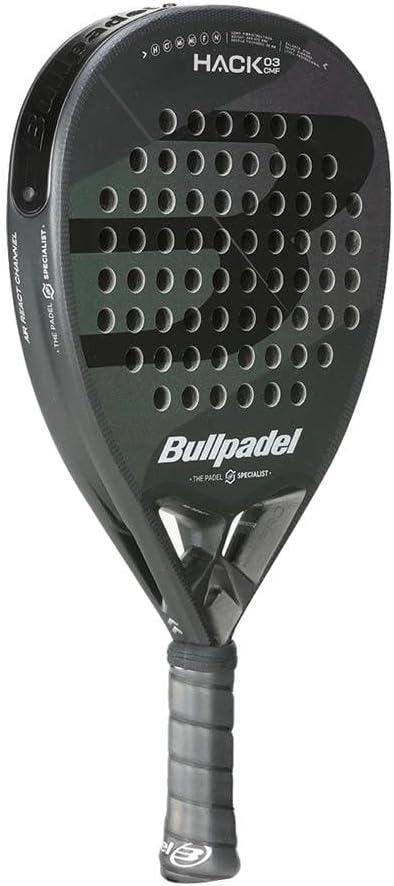 Pala de Pádel Bullpadel Hack 03 Comfort 23 Negro